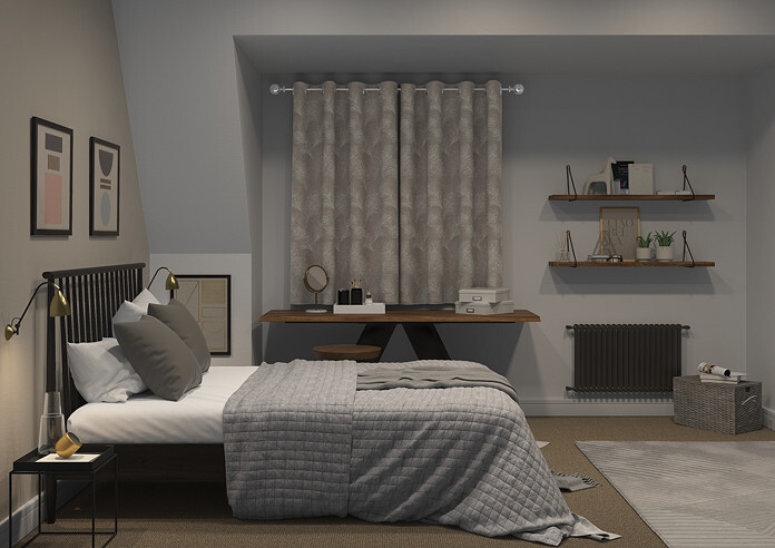 Feather, Coffee - Made to Measure Curtains - Image 7